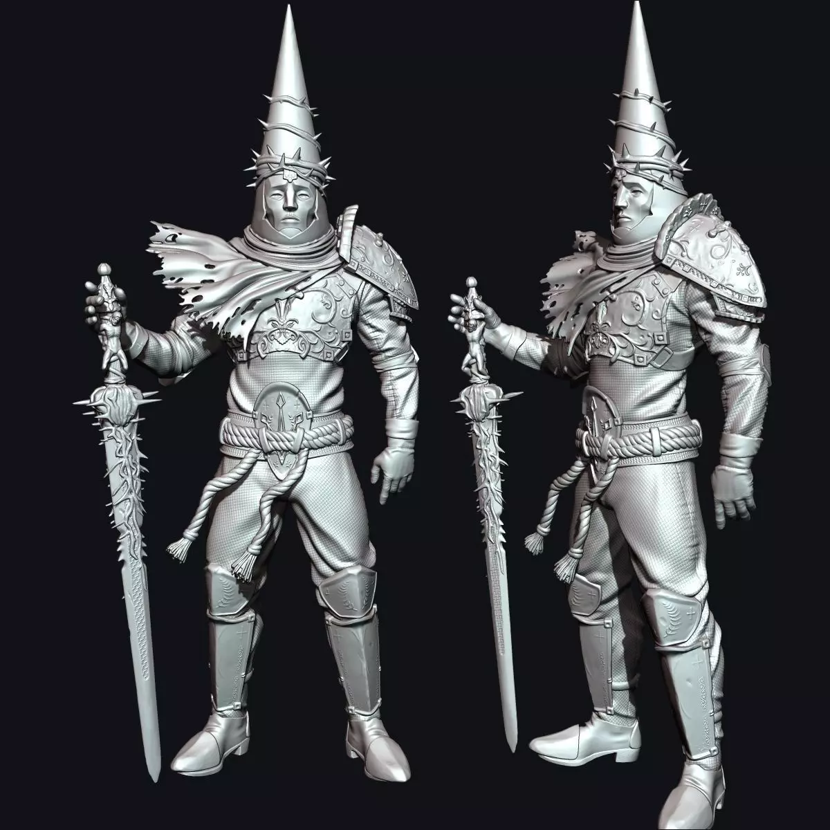 Penitent One - Blasphemous 3D print model_4