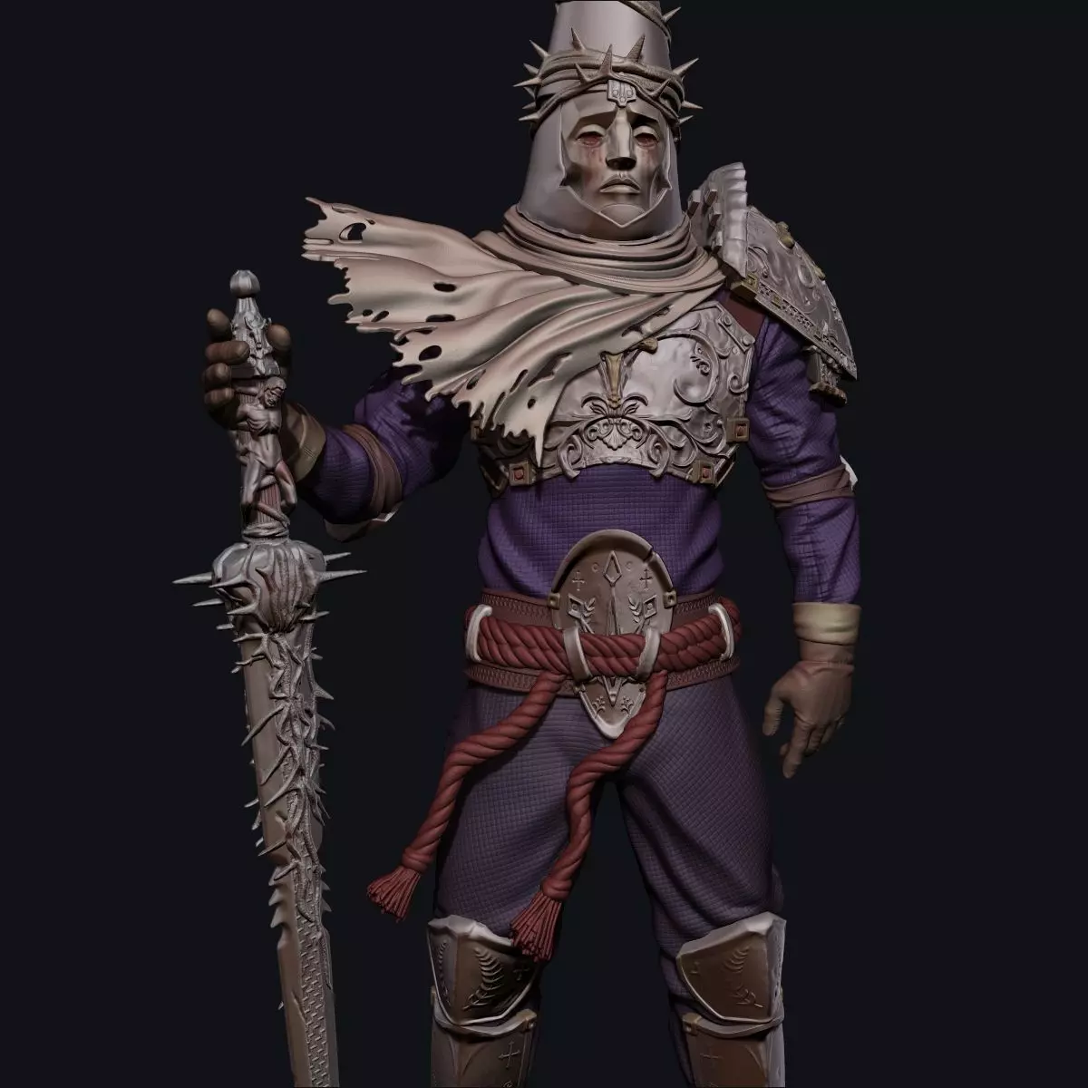 Penitent One - Blasphemous 3D print model_0