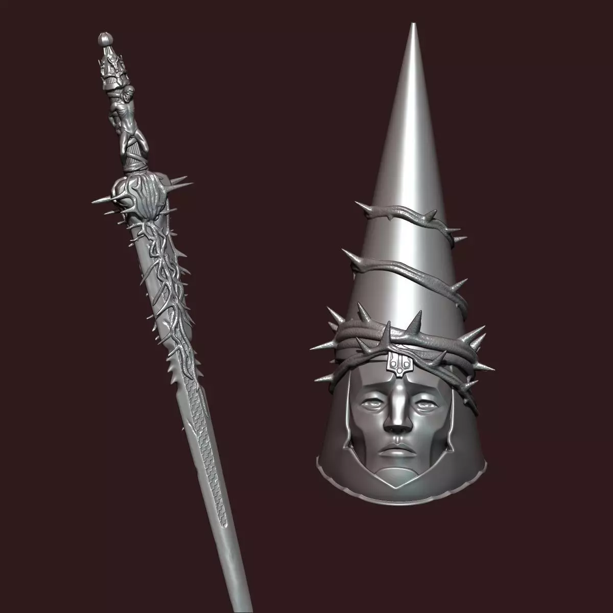 Penitent One - Blasphemous 3D print model_2