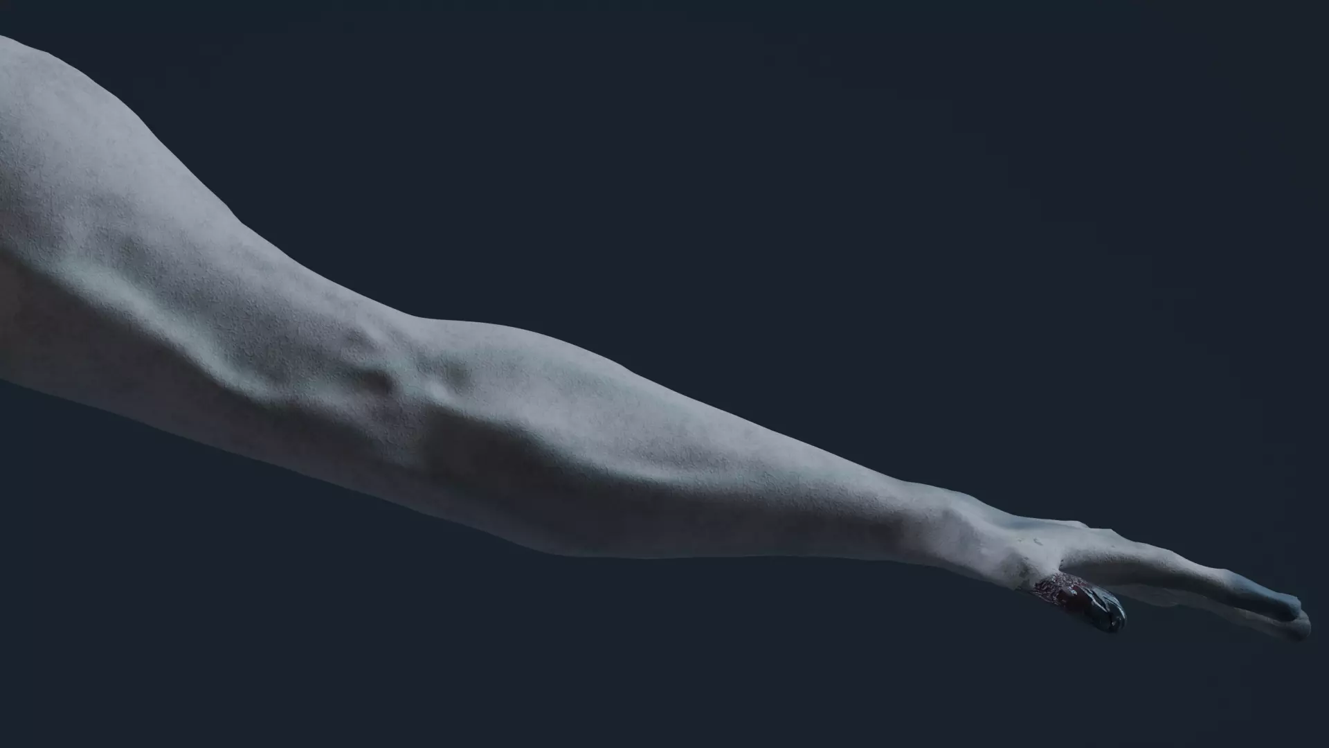 Realistic Zombie Game Ready And Animated 3D Model Low-poly 3D model_4