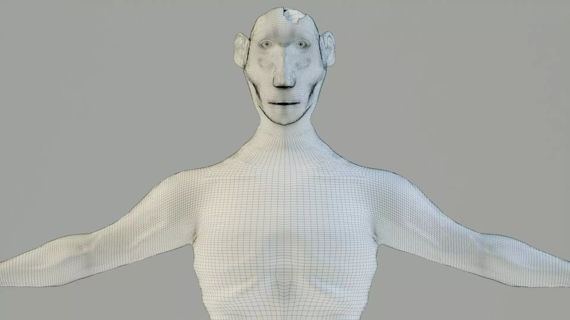 Realistic Zombie Game Ready And Animated 3D Model Low-poly 3D model_15