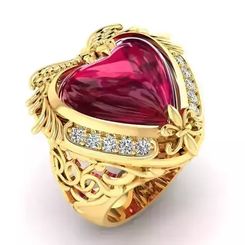 Heart ring 