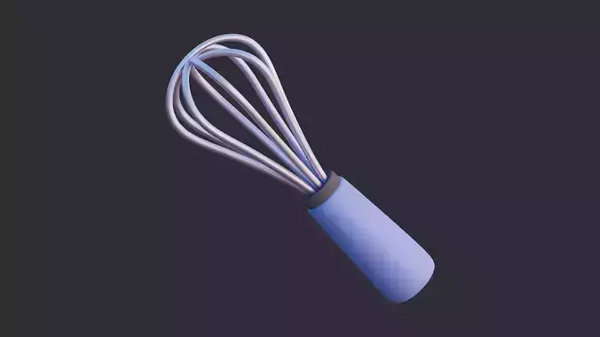 Low Poly Whisk