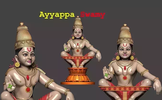 Ayyappa Swamy 3d model 3D model