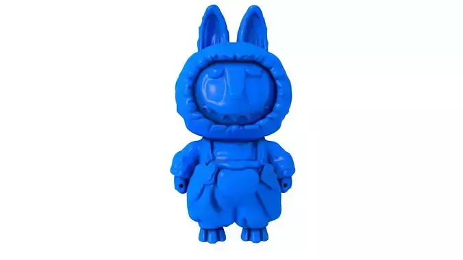 labubu -  labubu stl -  halloween labubu - pumpkin labubu