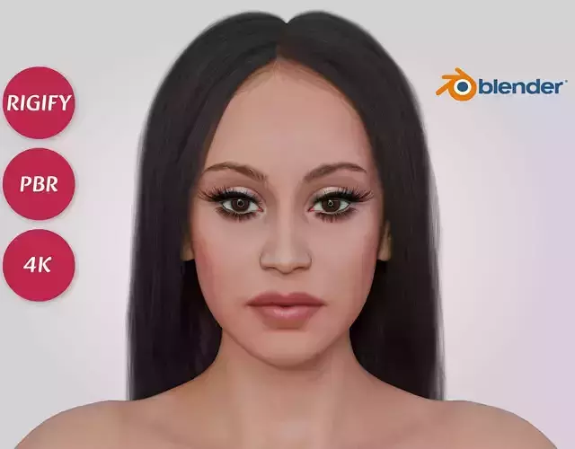 Cardi B - Sexy Nude MILF Hot Colored Celebrity  - Long Hair