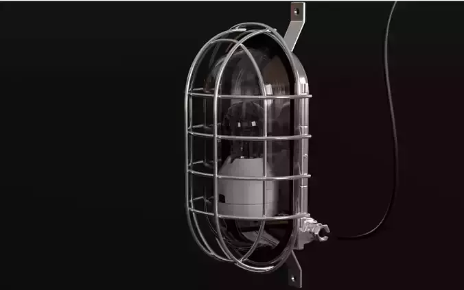 Bunker Light 3d Model 3D model