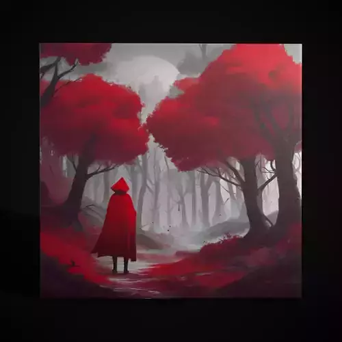 Red Riding Hood Painting Three 