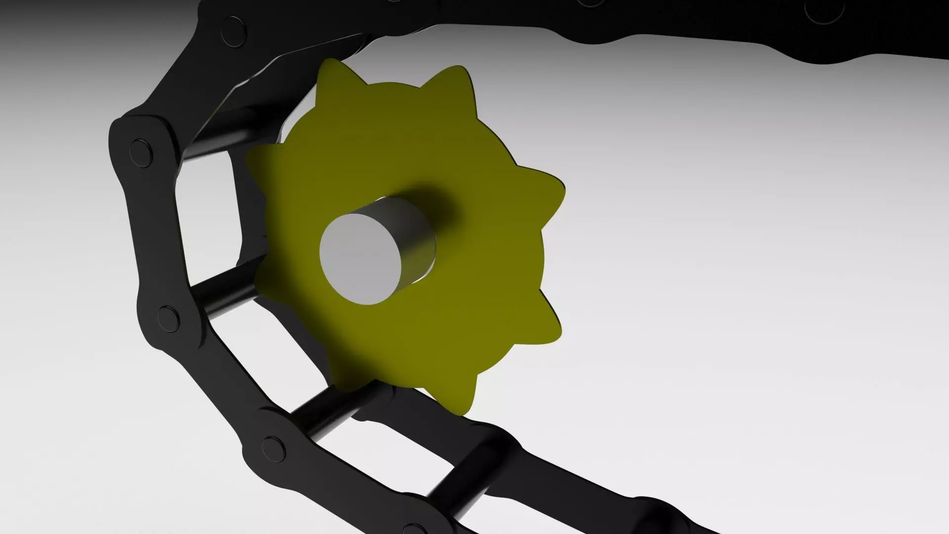 Benz Patent Motorwagen Chain 3D model_2