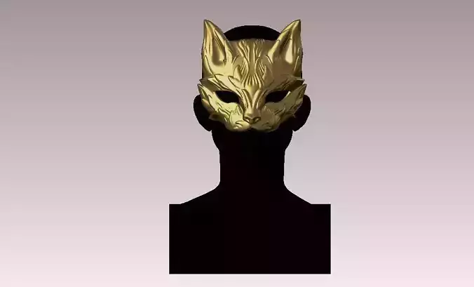 MASK CAT - COSPLAY - 3D print 3D print model