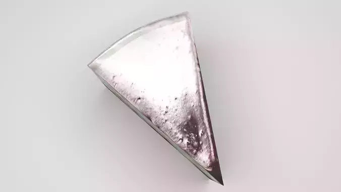 Mint Chocolate Cheesecake 3D model 3