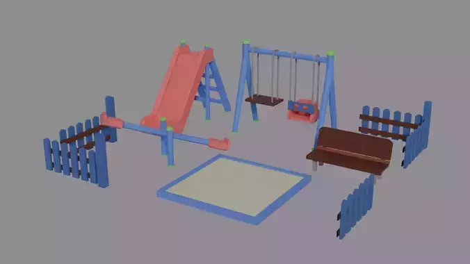 Stylized Playground Pack