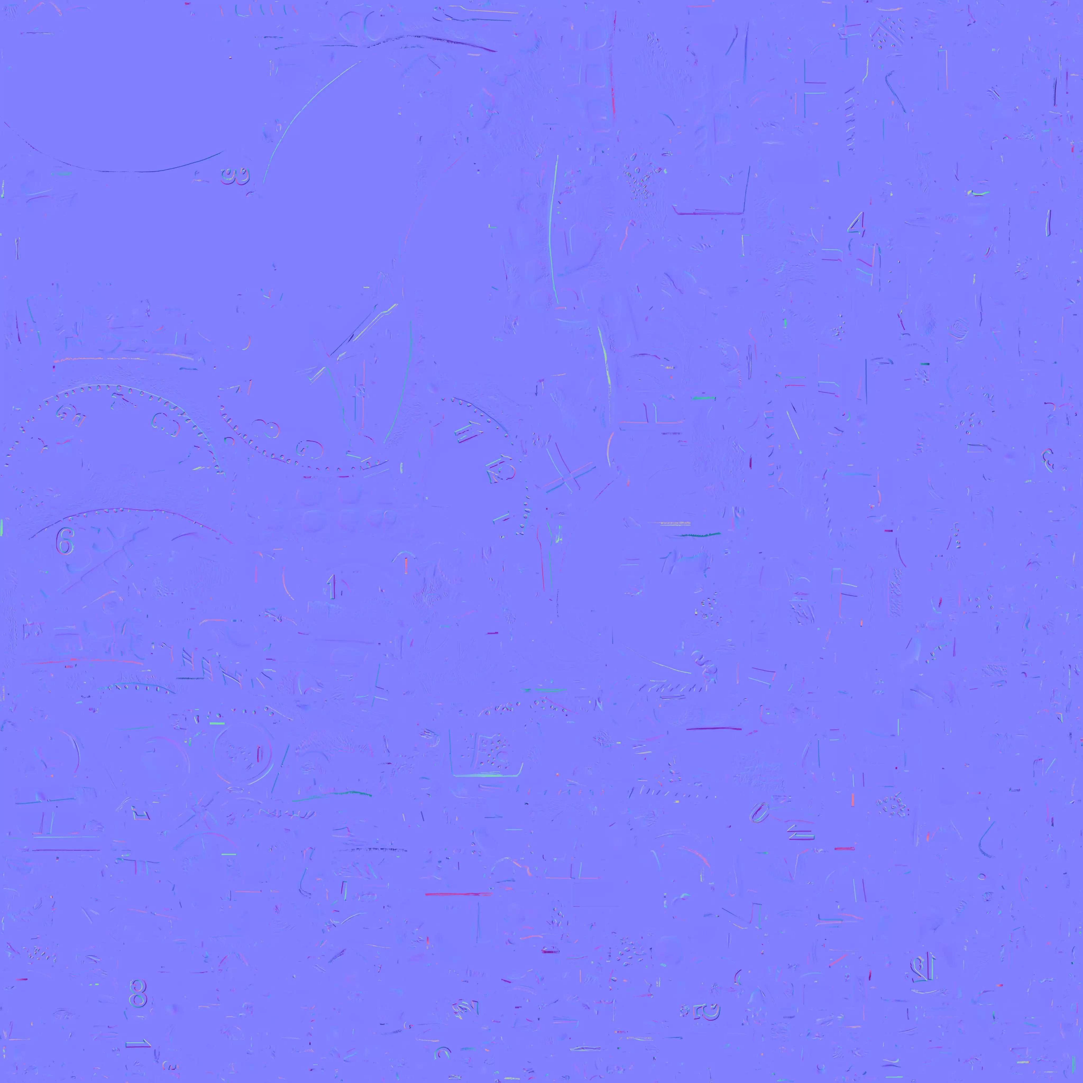 Christmas Wreath Clock 3D Model Festive Holiday Decor 3D model_3