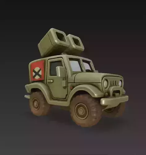Metal Slug Jeep