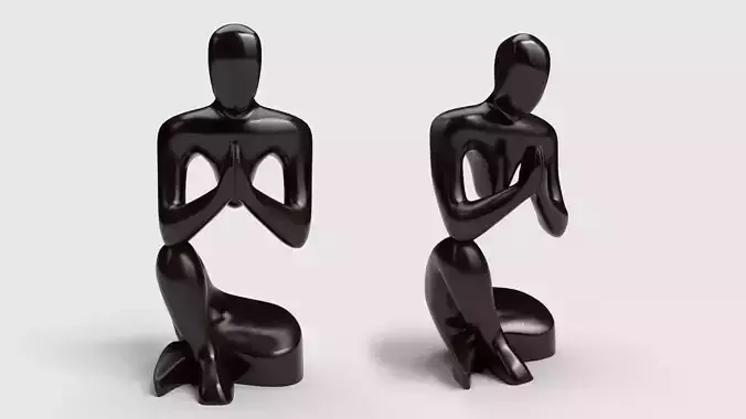 Wooden African Statue