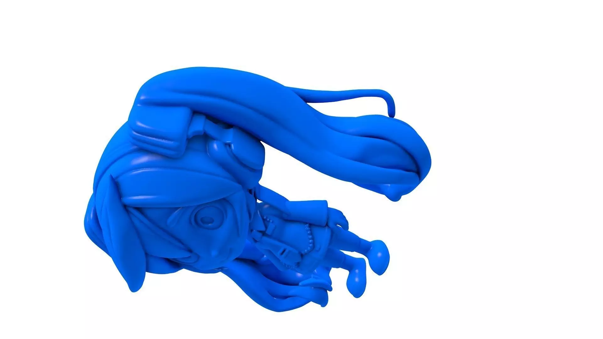 hatsune miku - hatsune miku stl - miku 3D print model_2