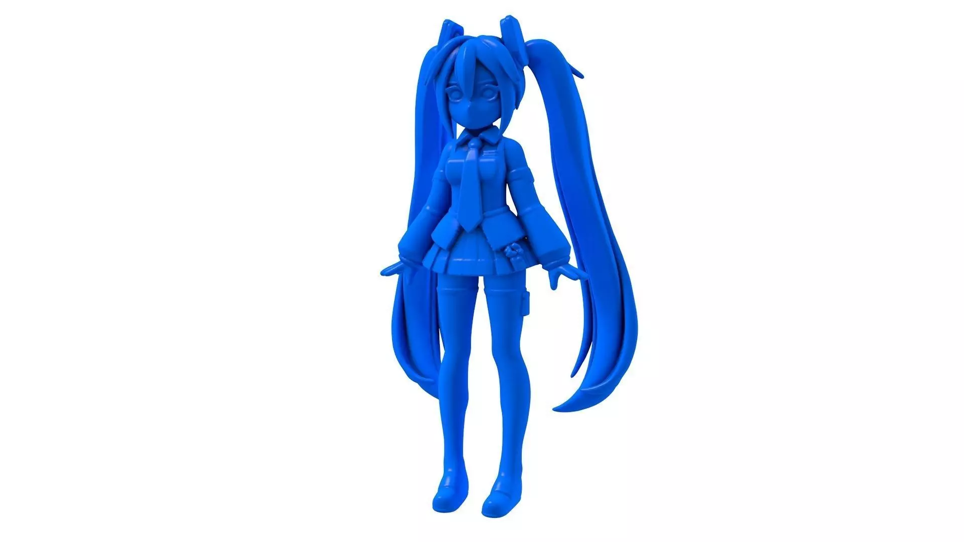 hatsune miku - hatsune miku stl - miku 3D print model_0