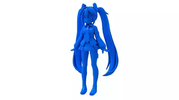 hatsune miku - hatsune miku stl - miku