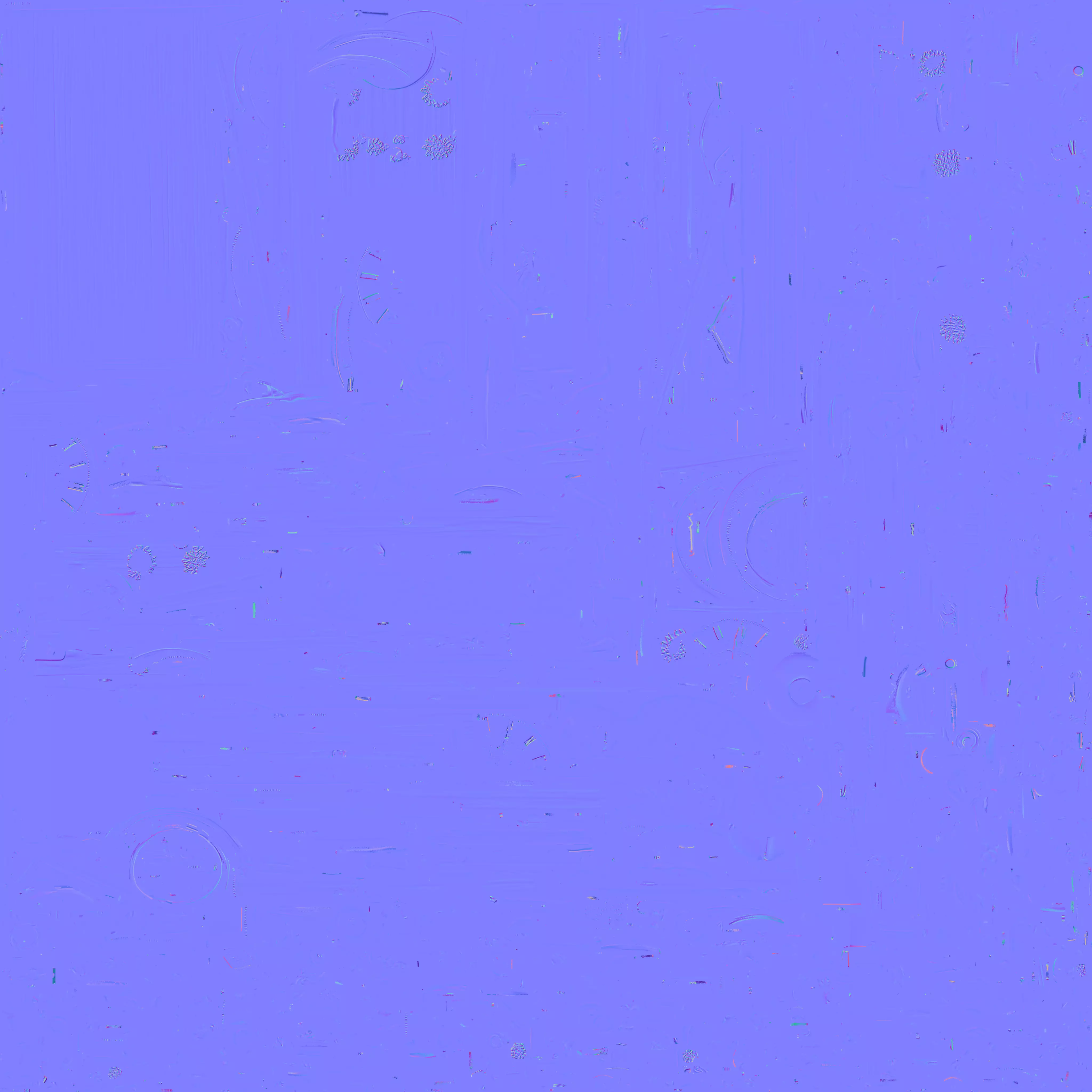 Vintage Christmas Clock 3D Model Ornate Wall Decor 3D model_3