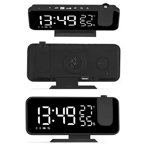 Digital Projection Alarm Clock EN8827
