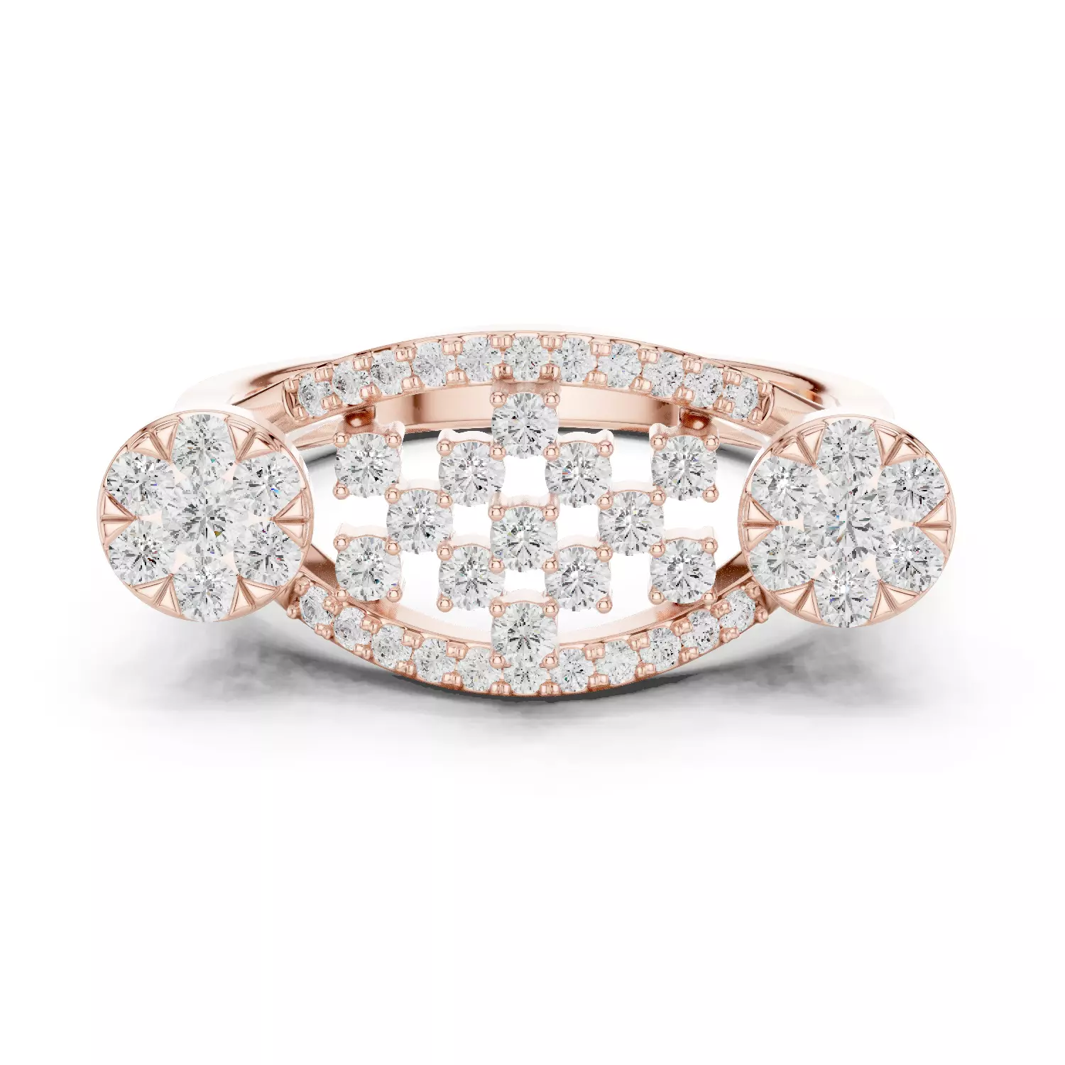 Diamond Ring 3dm stl renders animation videos details  3D print model_0