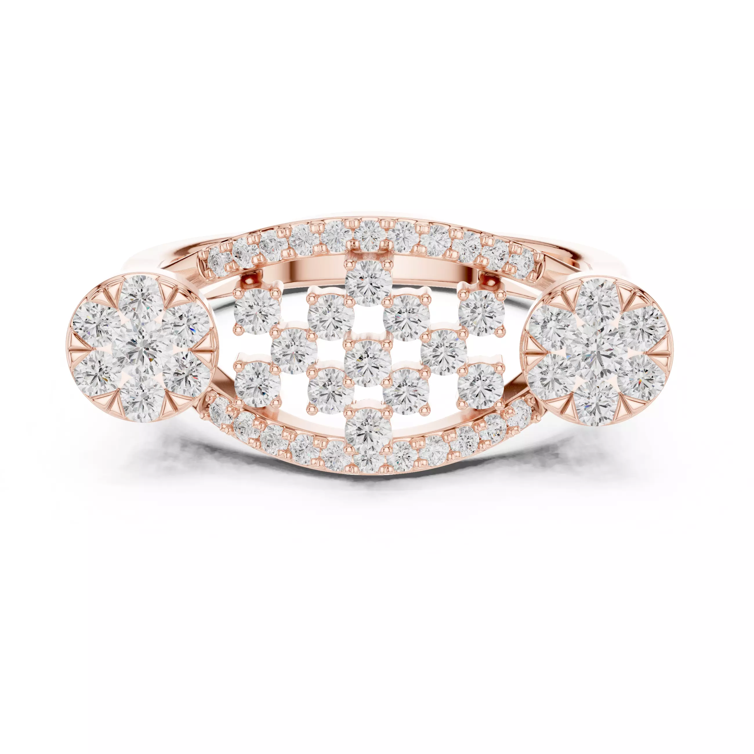 Diamond Ring 3dm stl renders animation videos details  3D print model_10