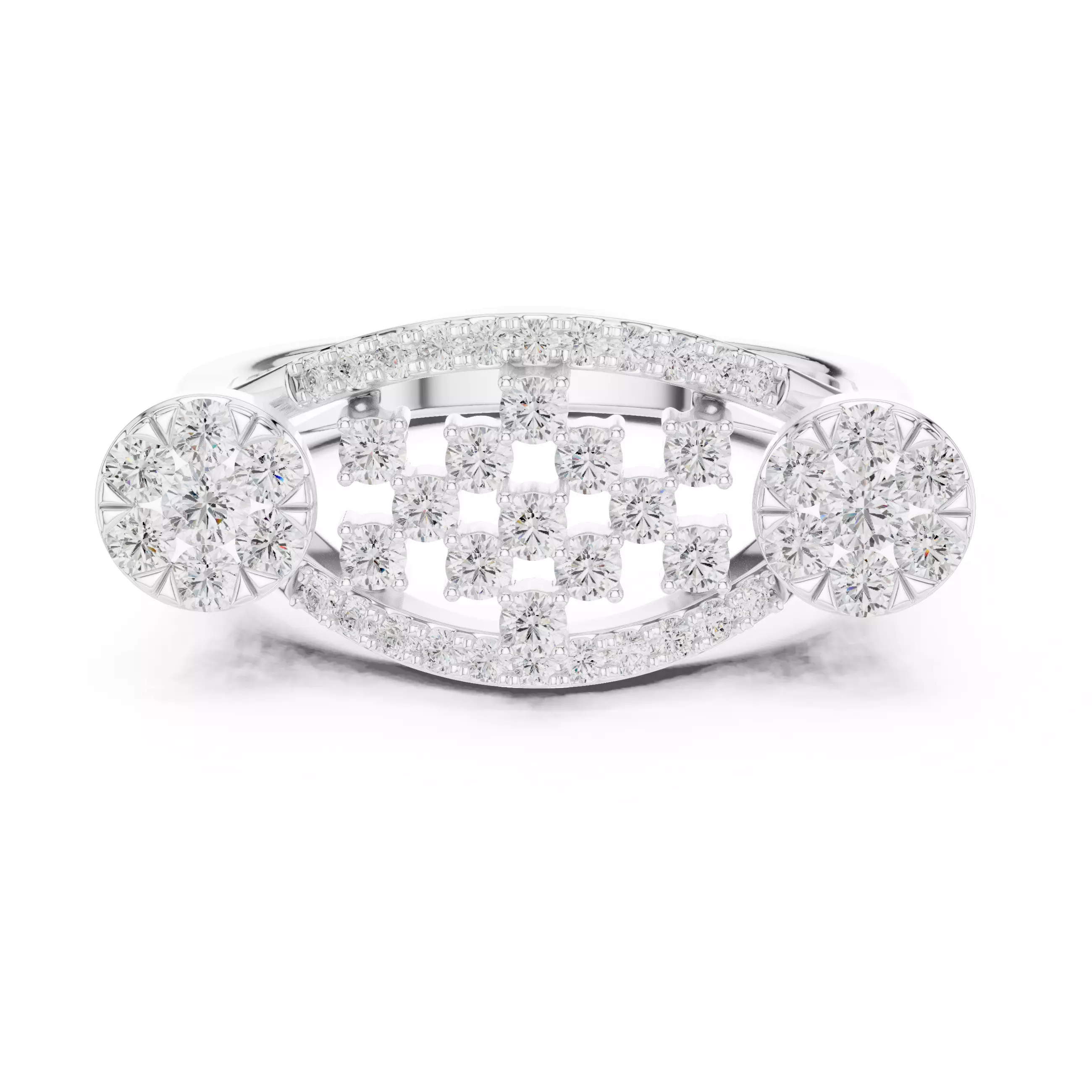 Diamond Ring 3dm stl renders animation videos details  3D print model_12