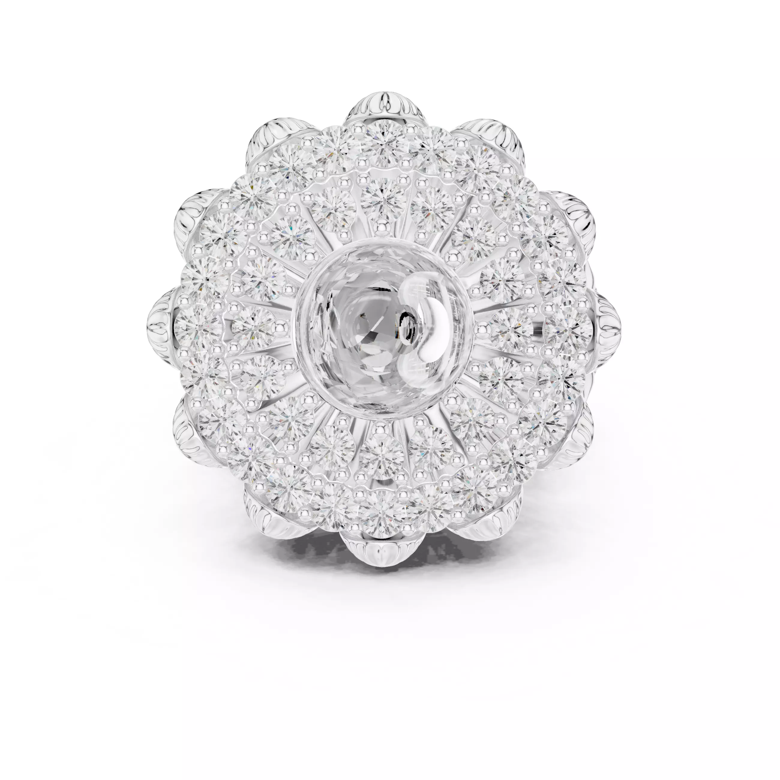 Solitaire Ring 3dm stl renders animation videos details 3D print model_12