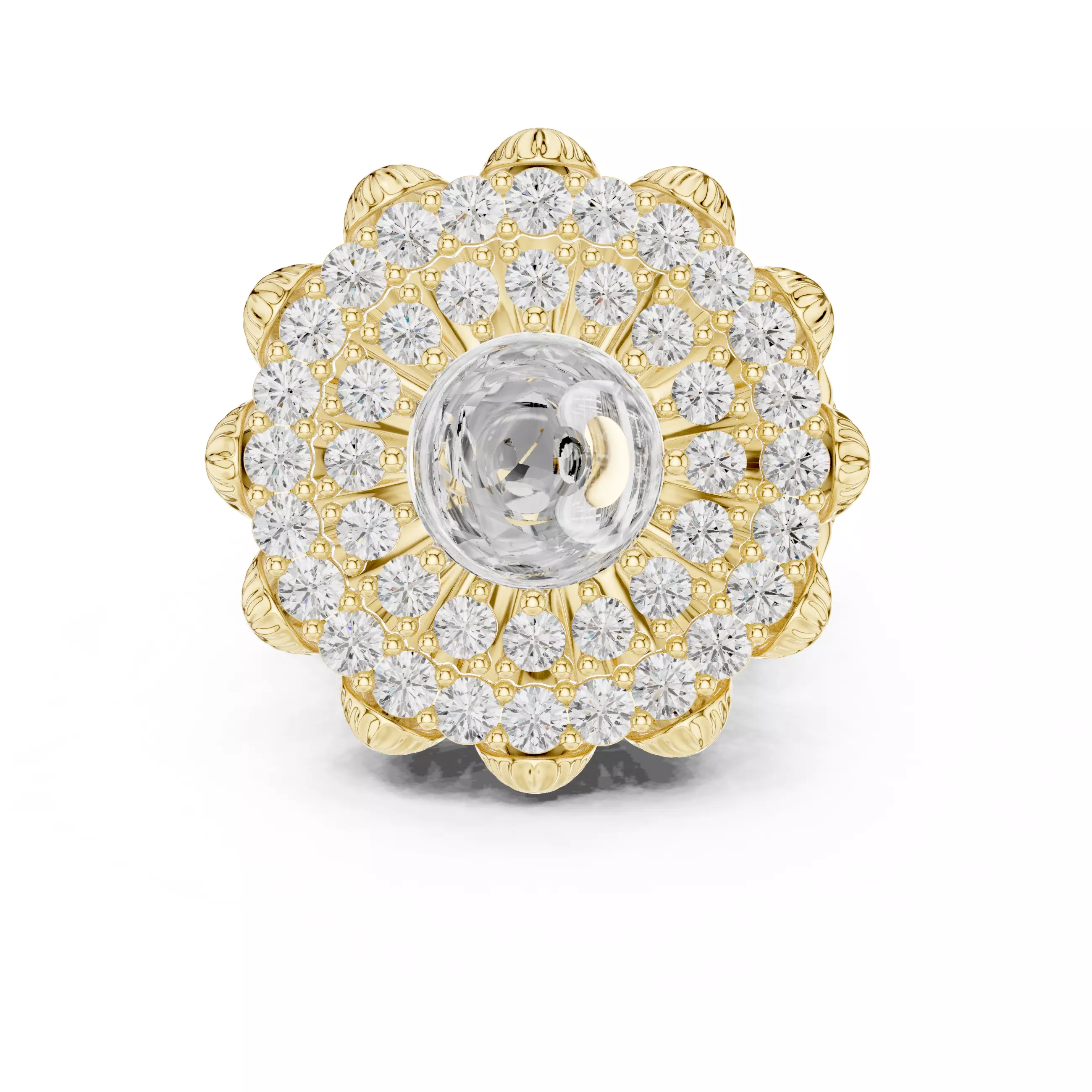 Solitaire Ring 3dm stl renders animation videos details 3D print model_14