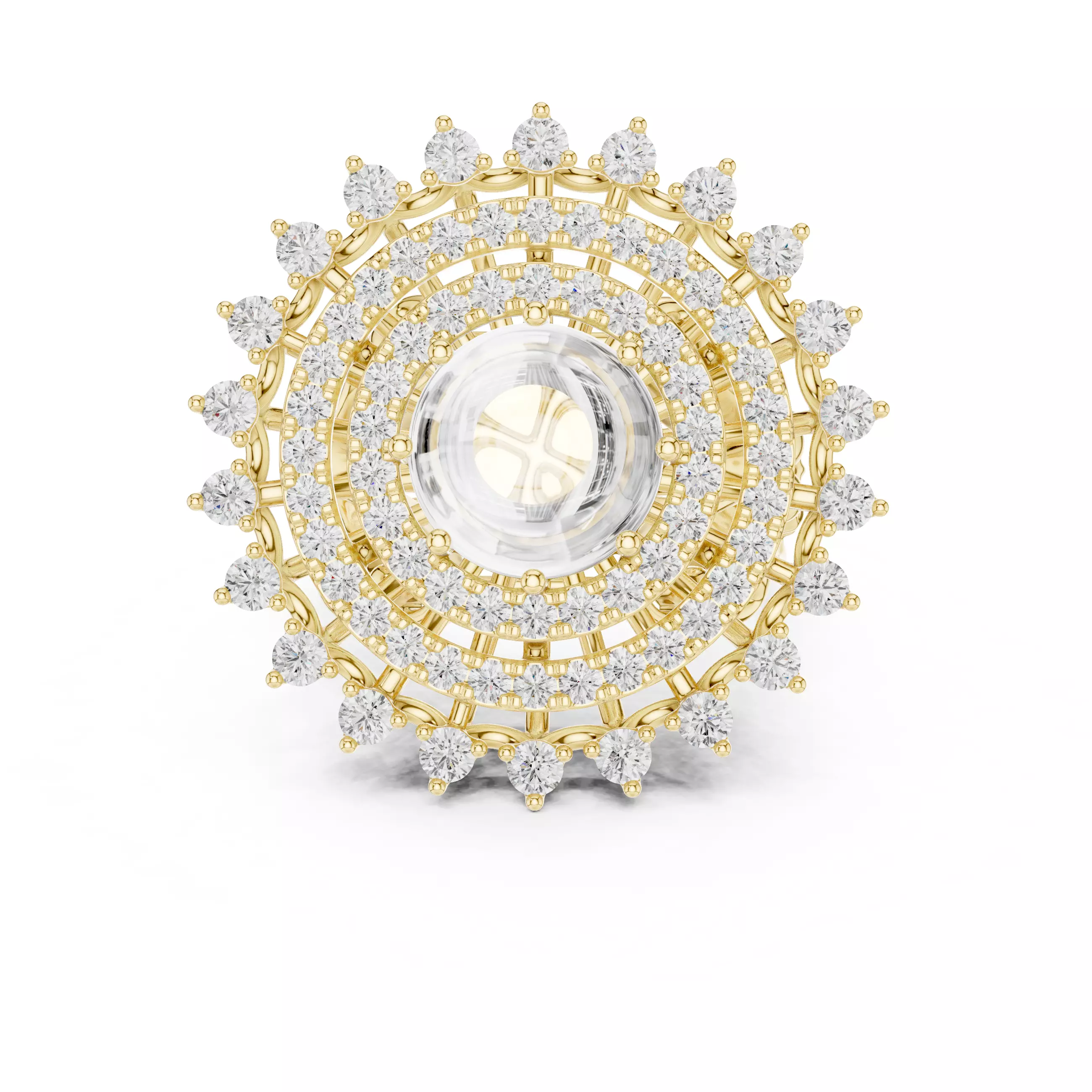 Solitaire Ring 3dm stl renders animation videos details 3D print model_14