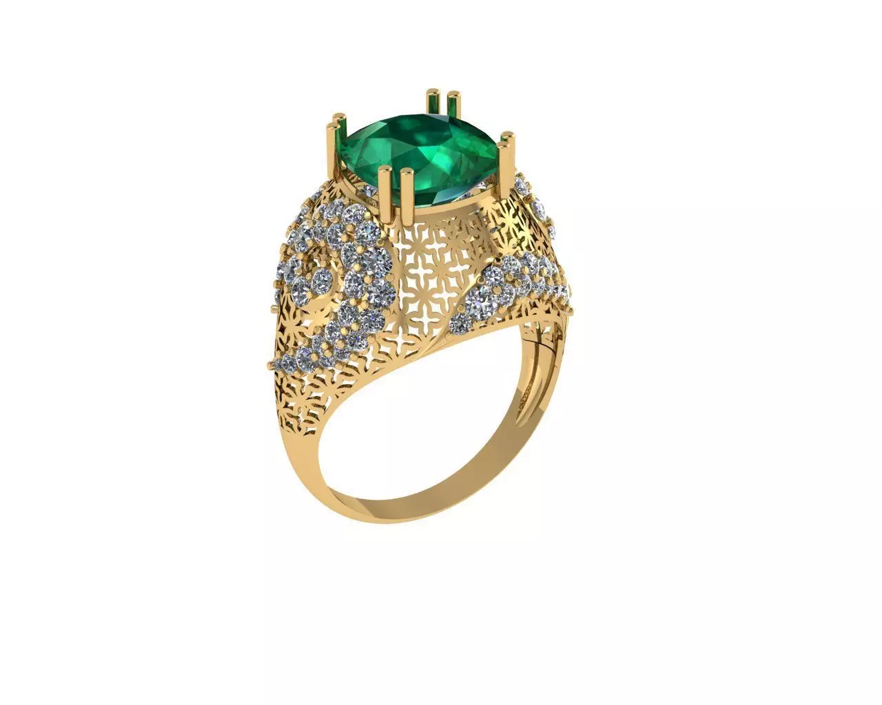 Rings 3D print model_0