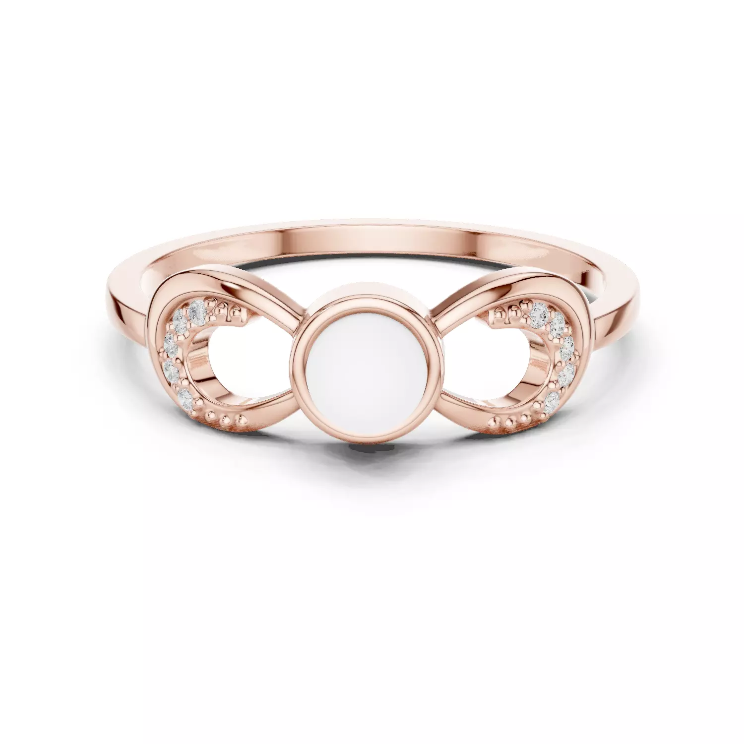 Pearl Ring 3dm stl renders animation videos details 3D print model