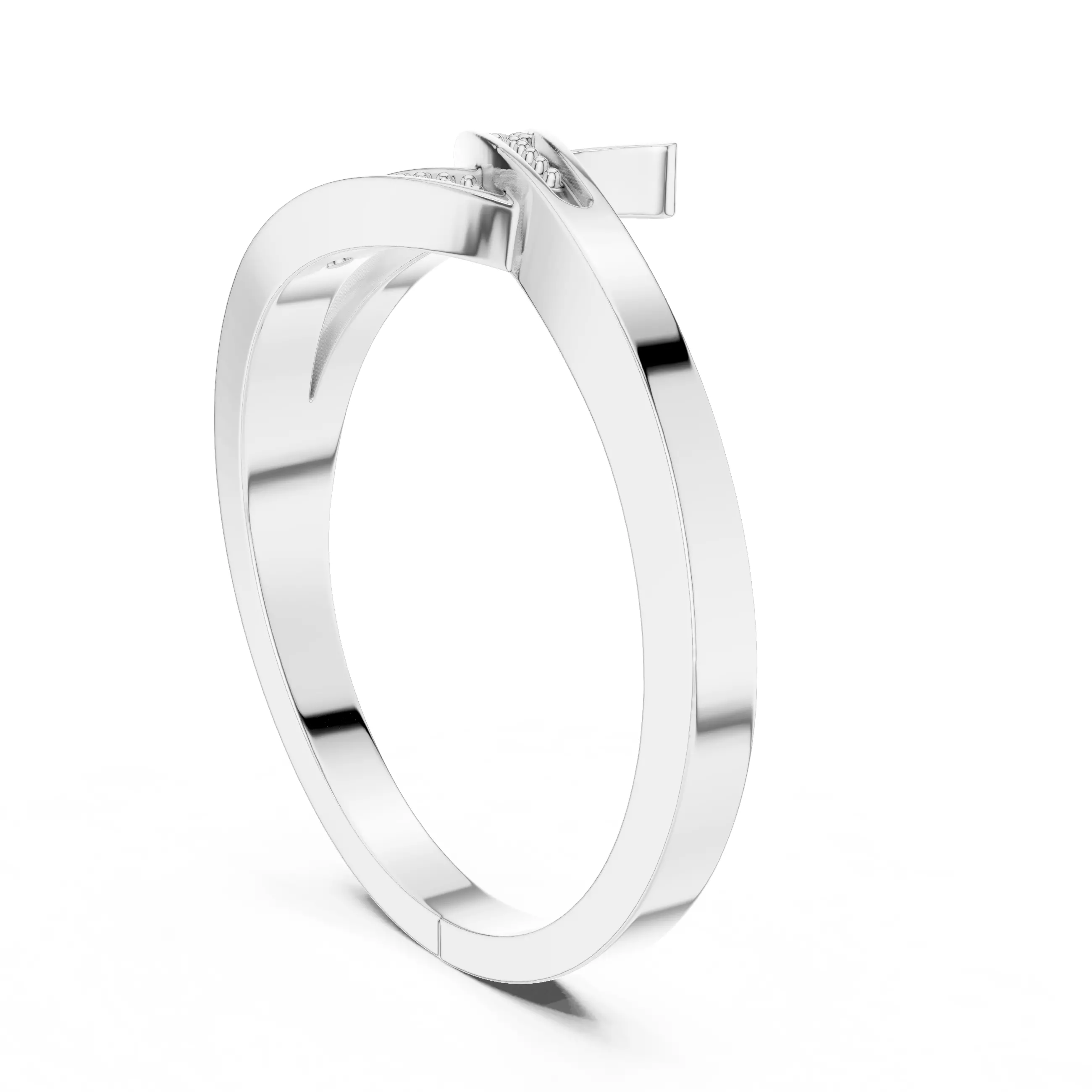 Diamond Ring 3dm stl renders animation videos details  3D print model_5