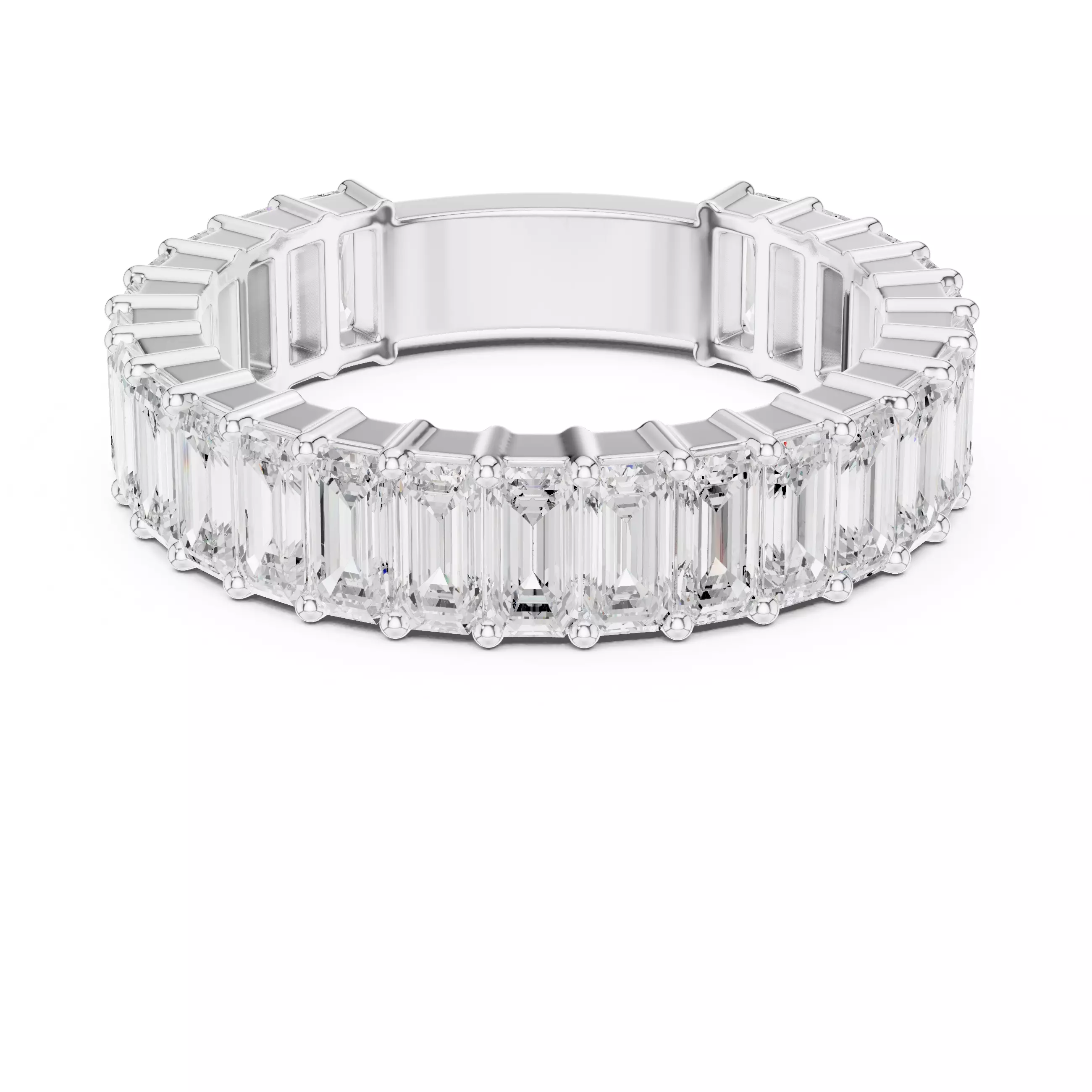 Eternity Band Ring 3dm stl renders animation details  3D print model_12