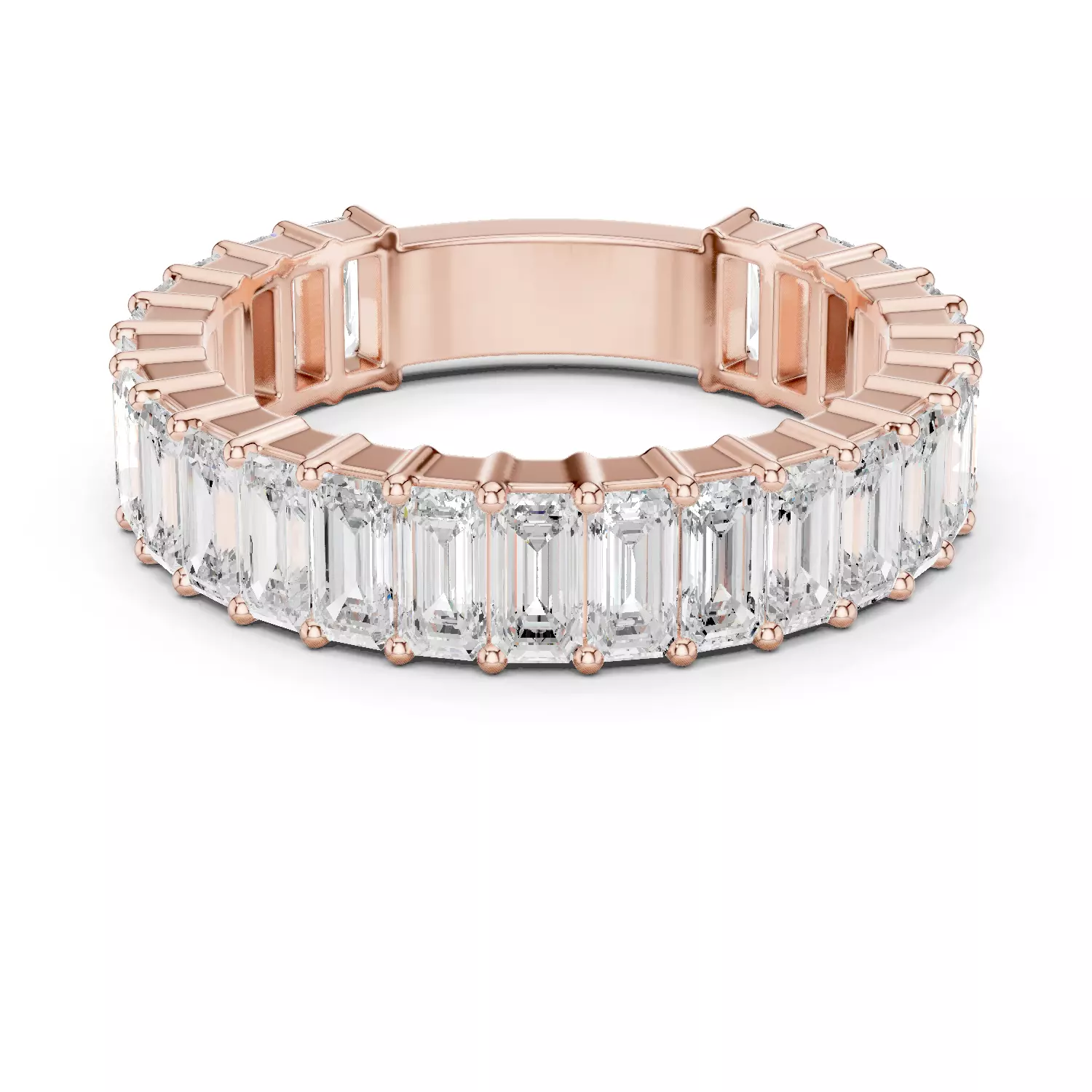 Eternity Band Ring 3dm stl renders animation details  3D print model_0