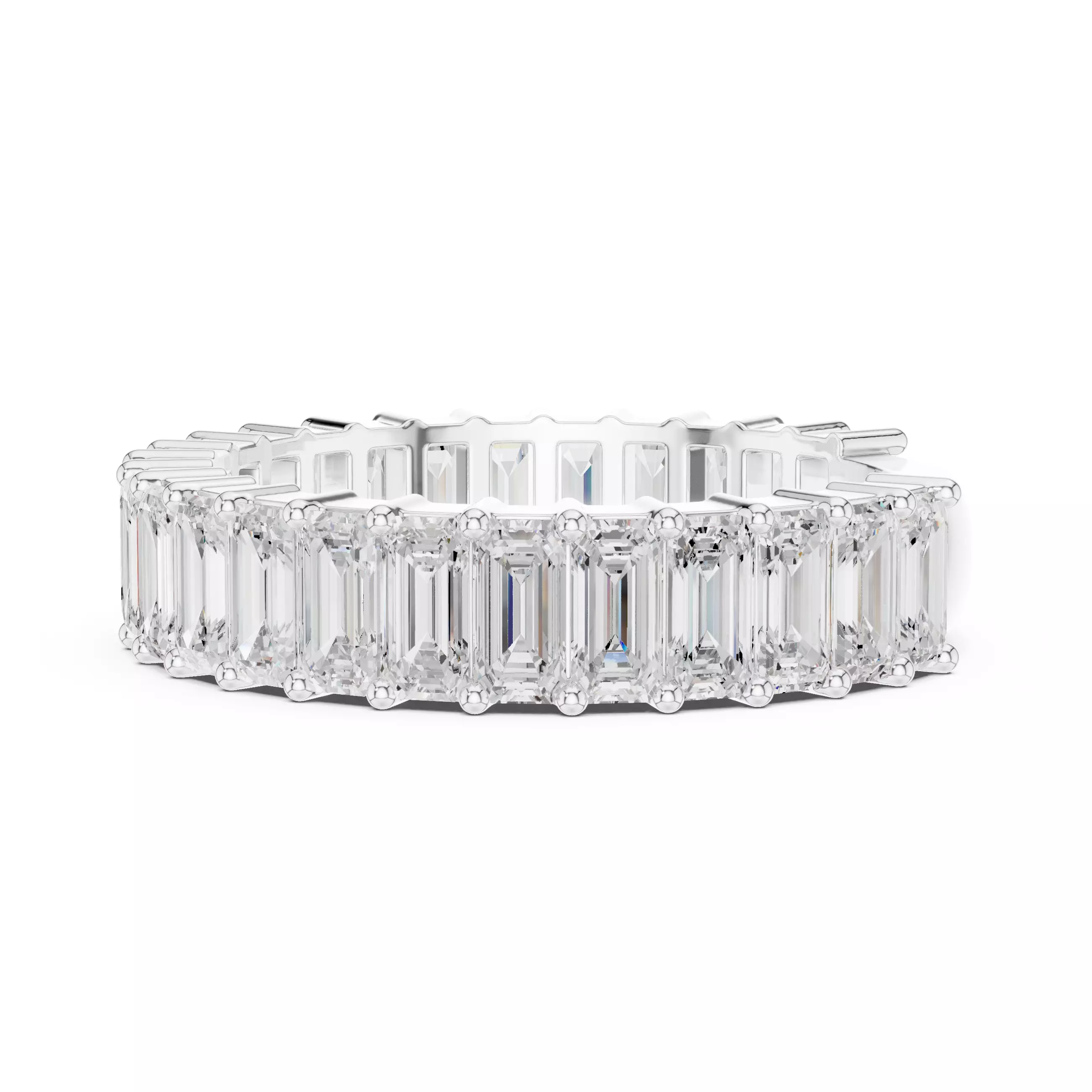 Eternity Band Ring 3dm stl renders animation details  3D print model_11