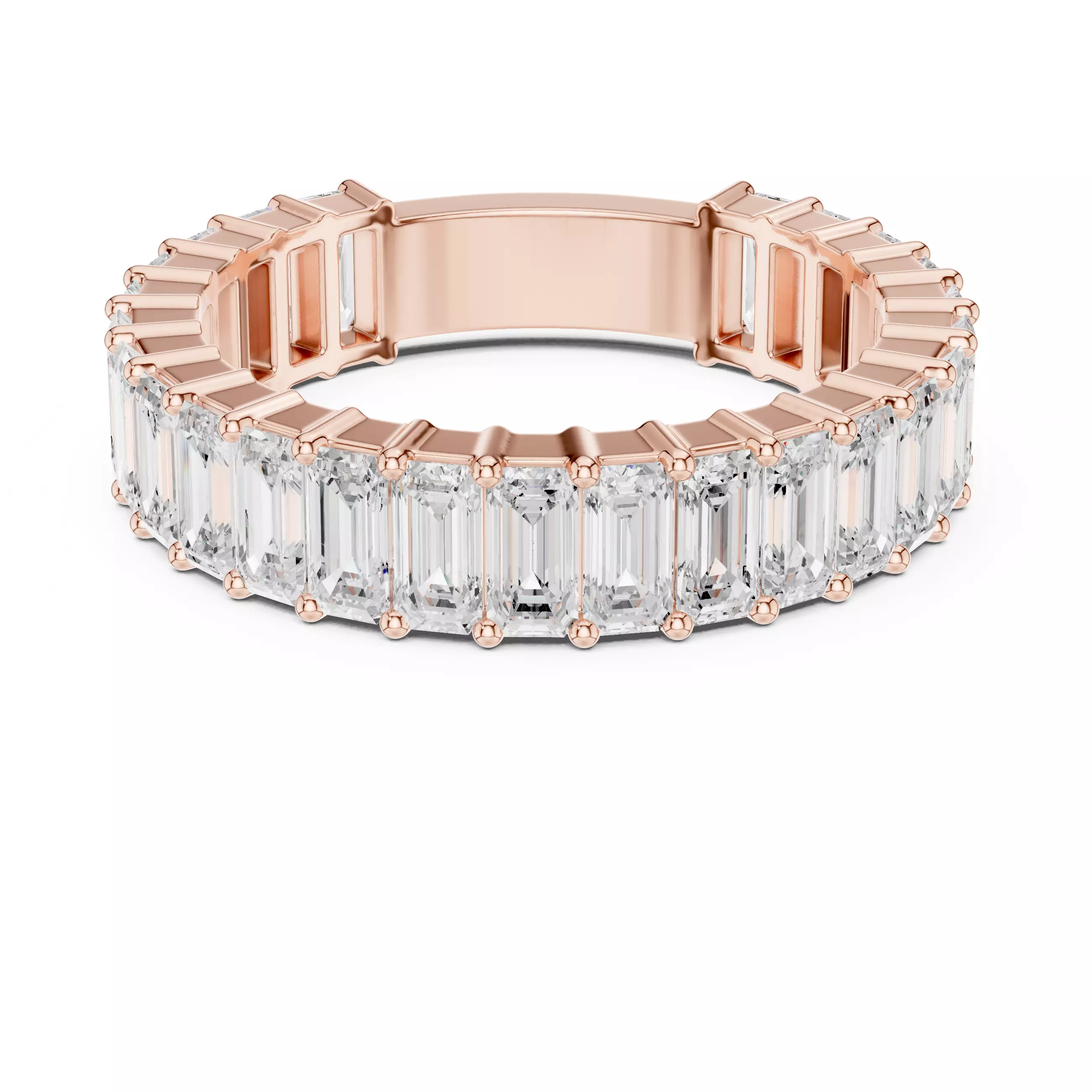 Eternity Band Ring 3dm stl renders animation details  3D print model_10