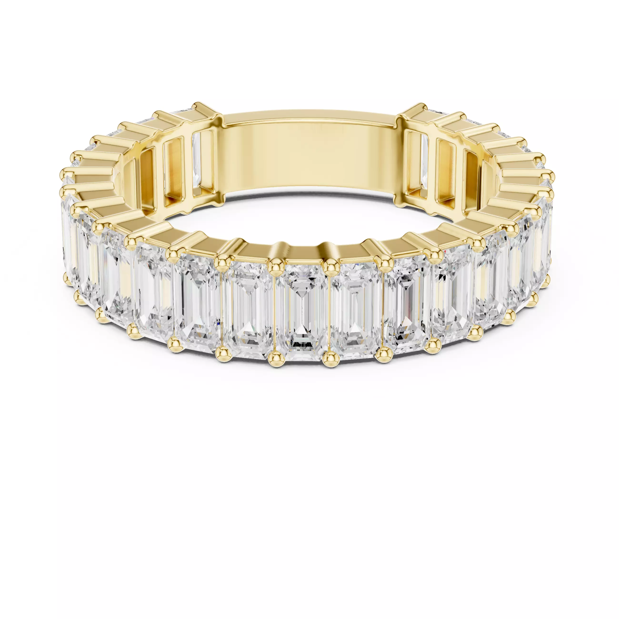 Eternity Band Ring 3dm stl renders animation details  3D print model_14