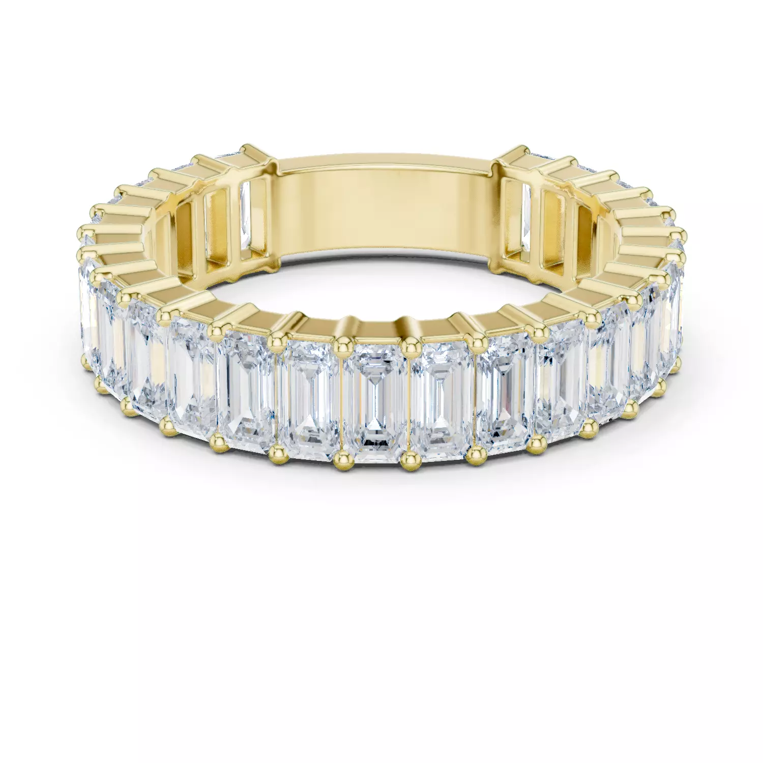 Eternity Band Ring 3dm stl renders animation details  3D print model_2