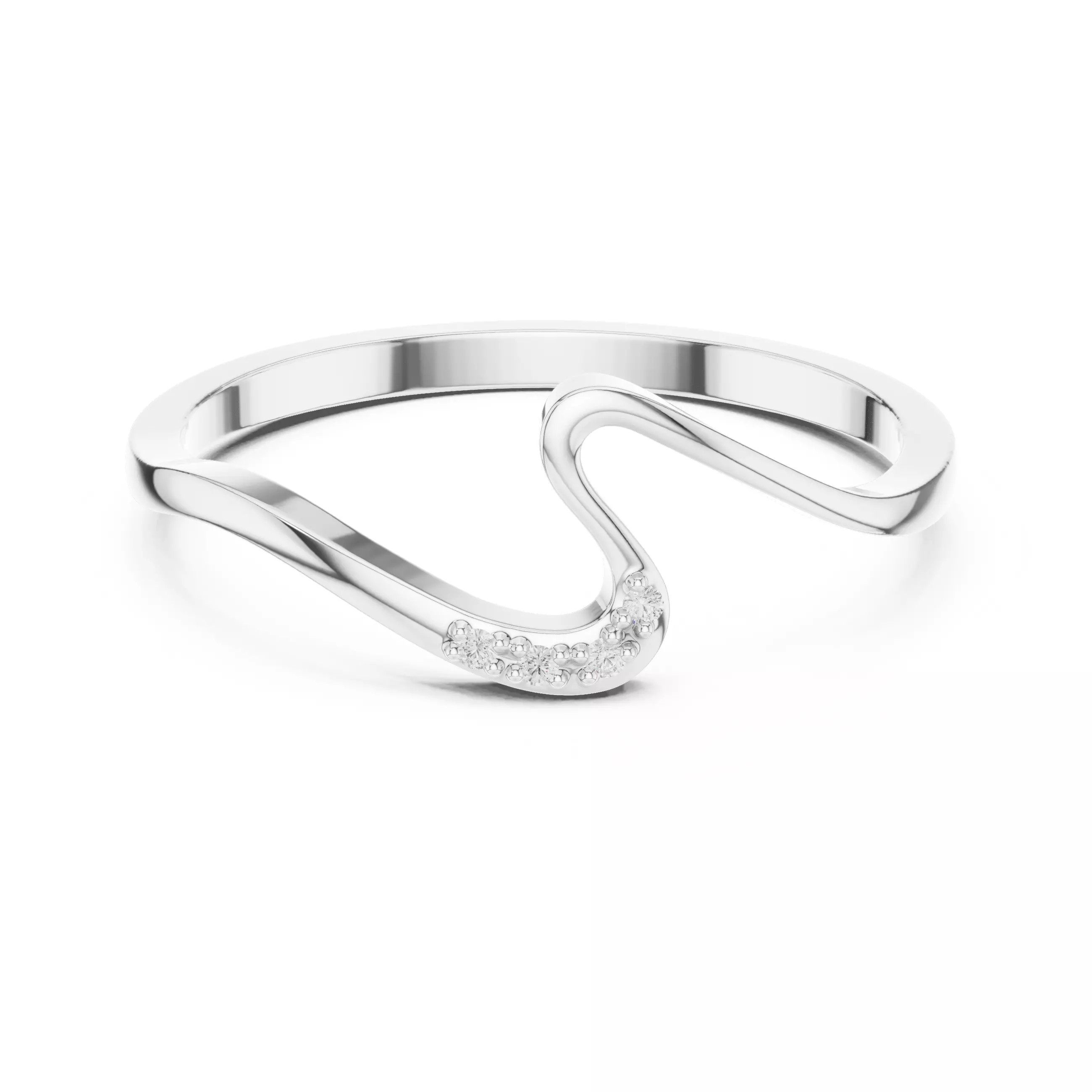 Diamond Ring 3dm stl renders animation videos details  3D print model_12