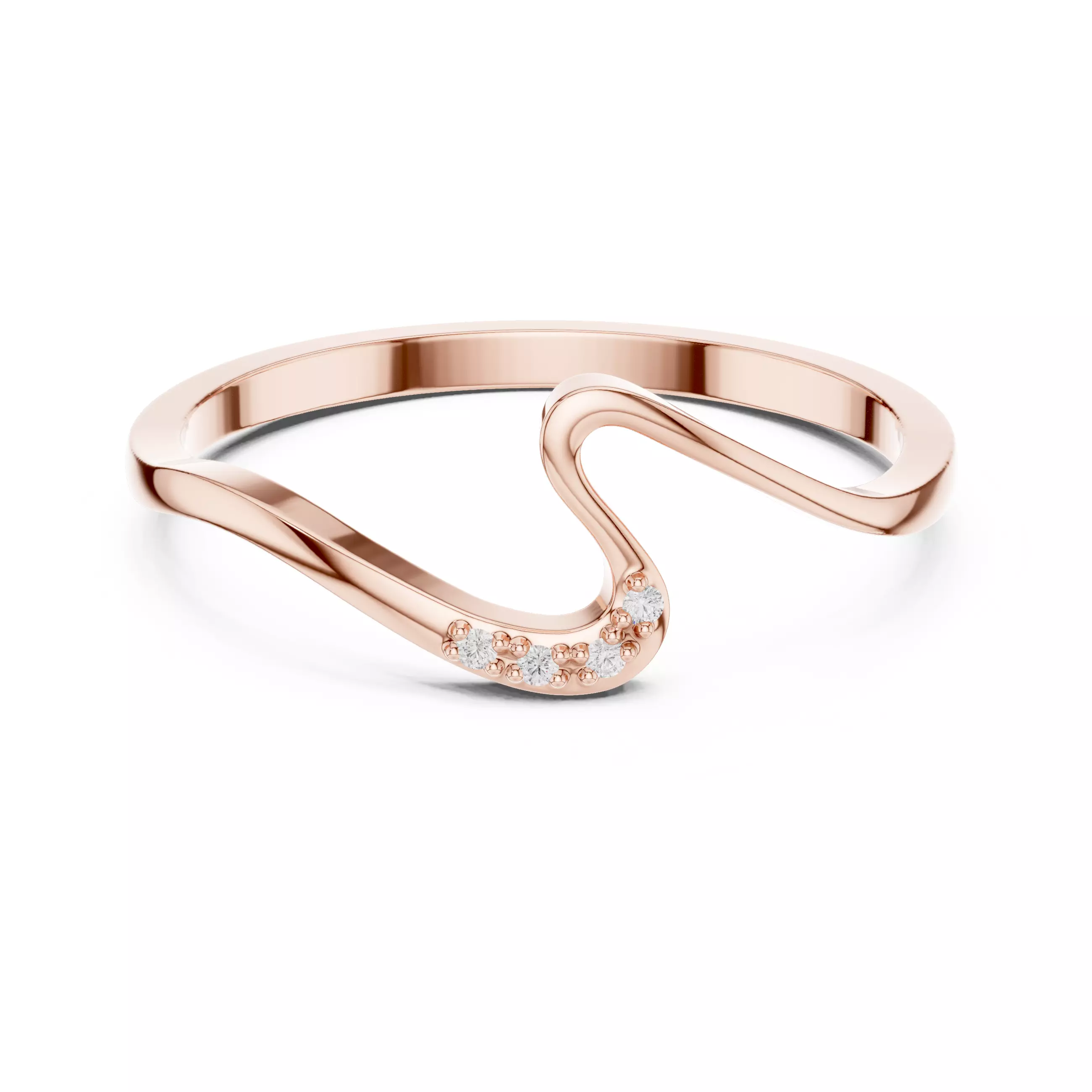 Diamond Ring 3dm stl renders animation videos details  3D print model_10