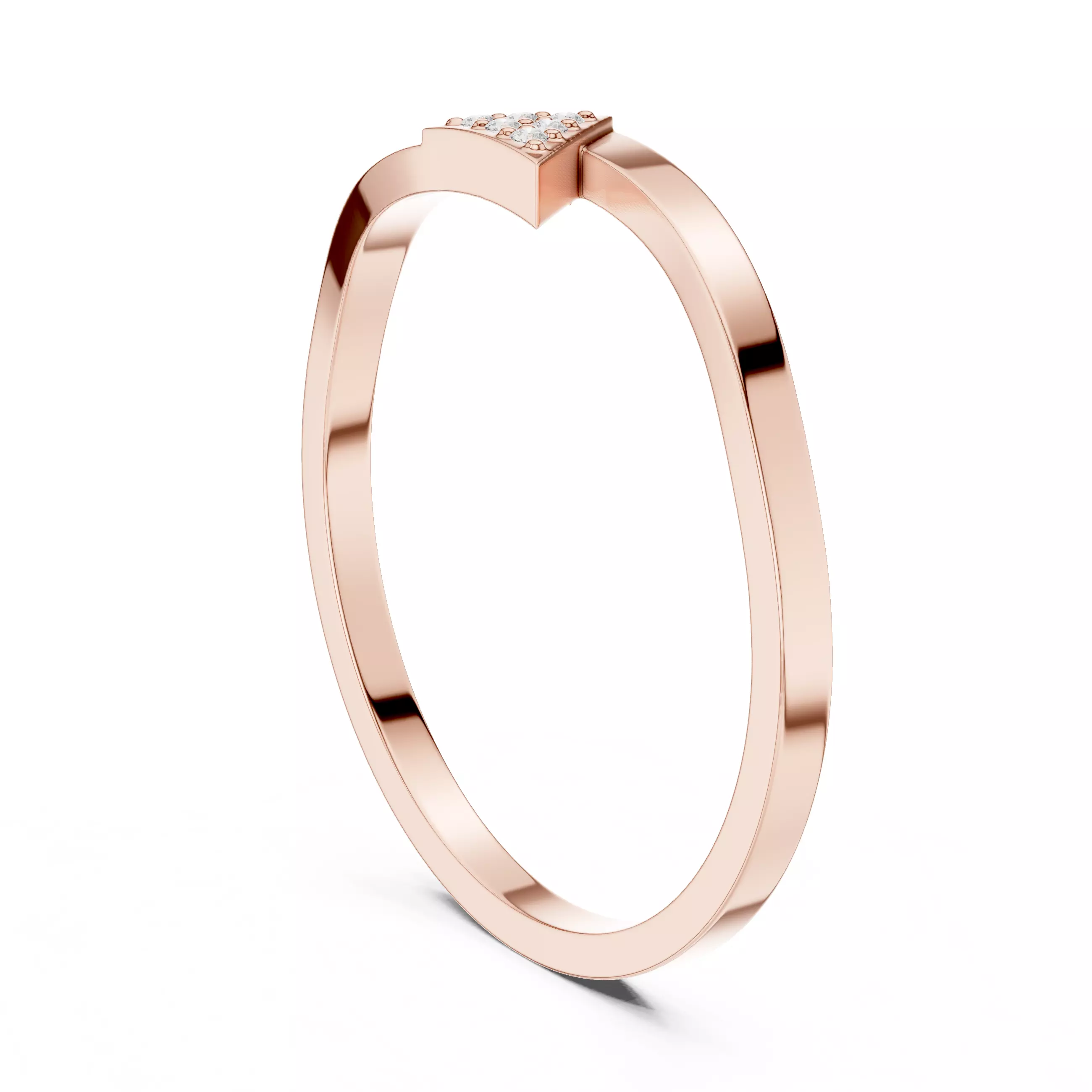 Diamond Ring 3dm stl renders animation videos details  3D print model_3