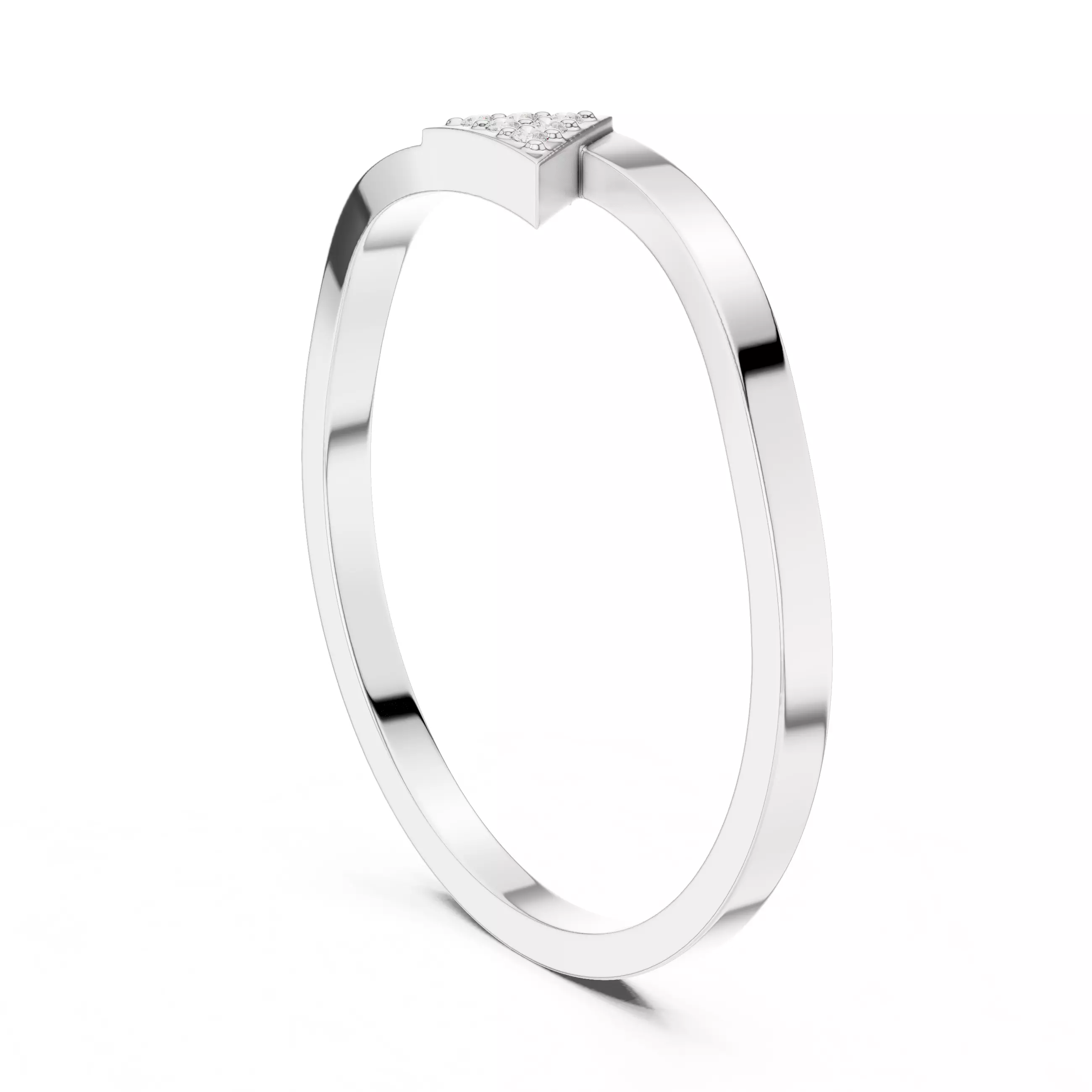 Diamond Ring 3dm stl renders animation videos details  3D print model_5