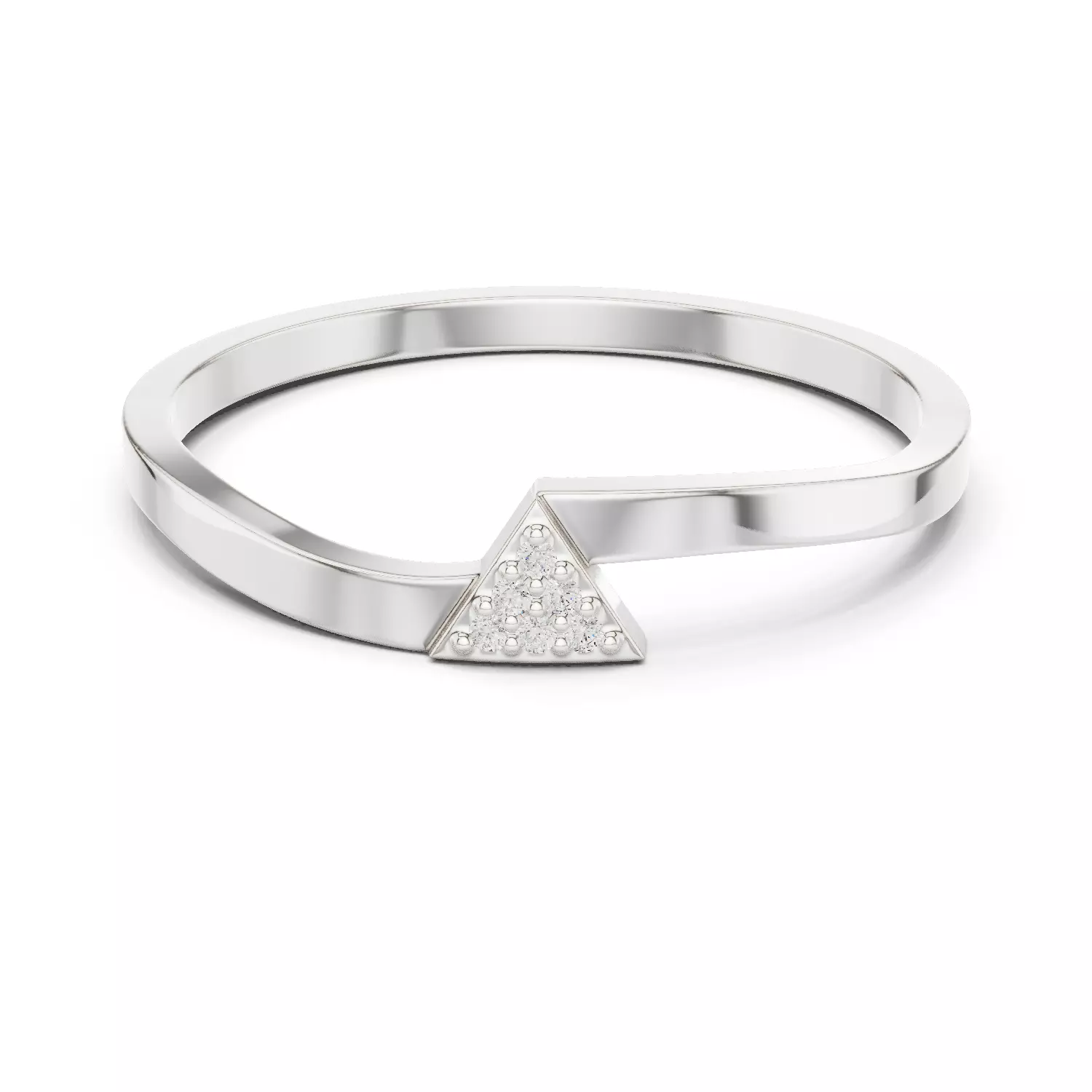 Diamond Ring 3dm stl renders animation videos details  3D print model_1