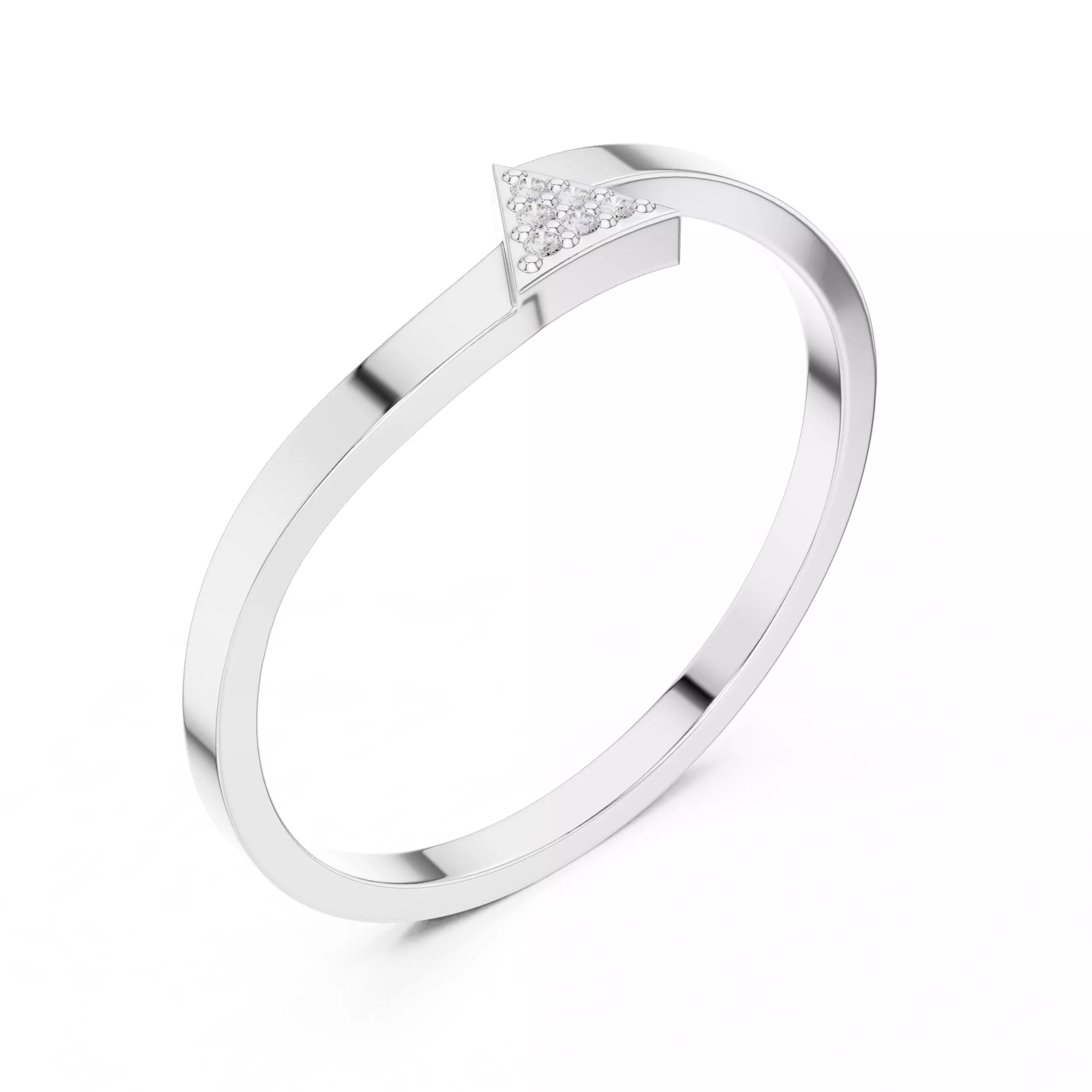 Diamond Ring 3dm stl renders animation videos details  3D print model_6