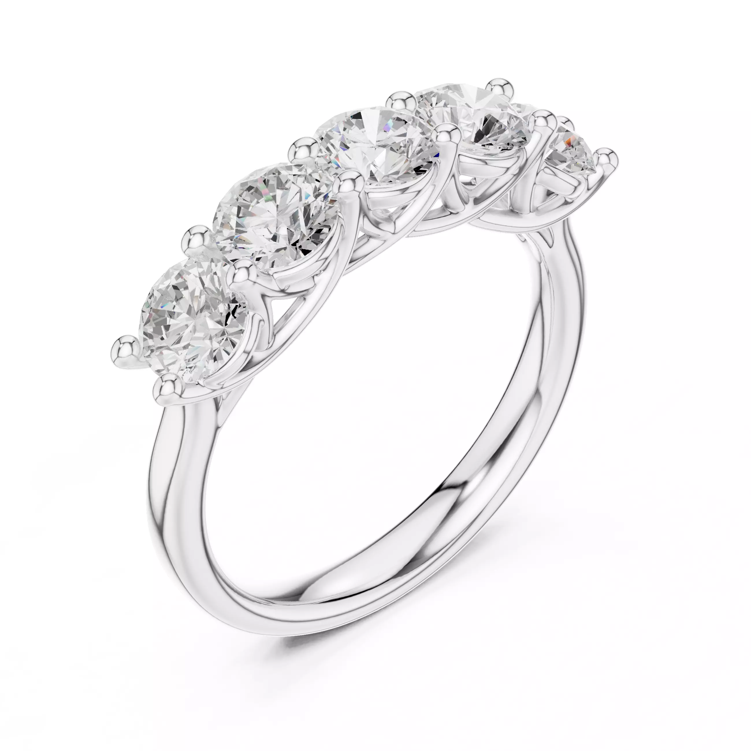 Eternity Band Ring 3dm stl renders animation details 3D print model_7