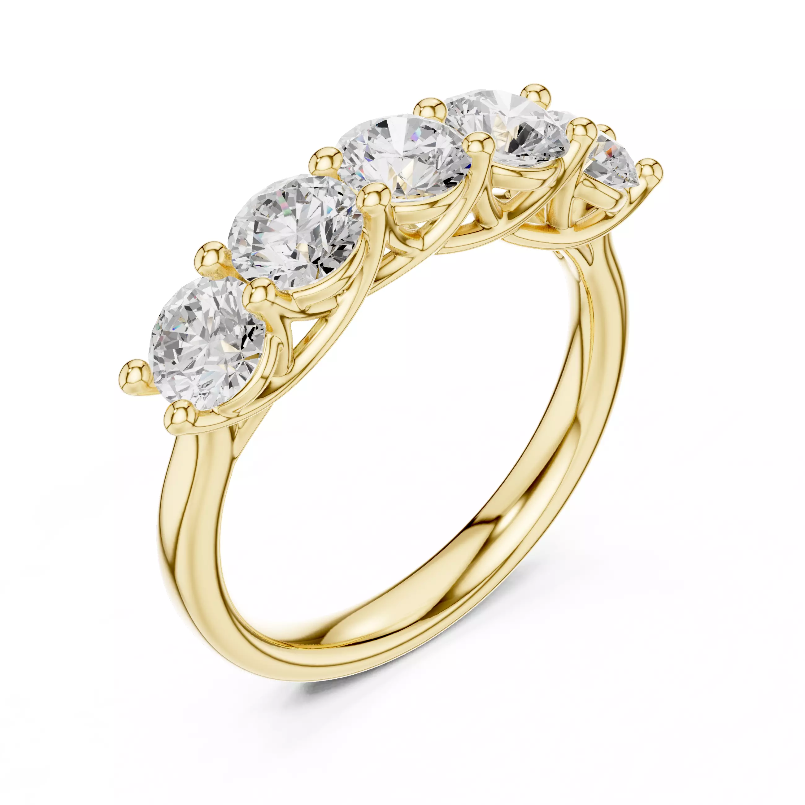 Eternity Band Ring 3dm stl renders animation details 3D print model_9