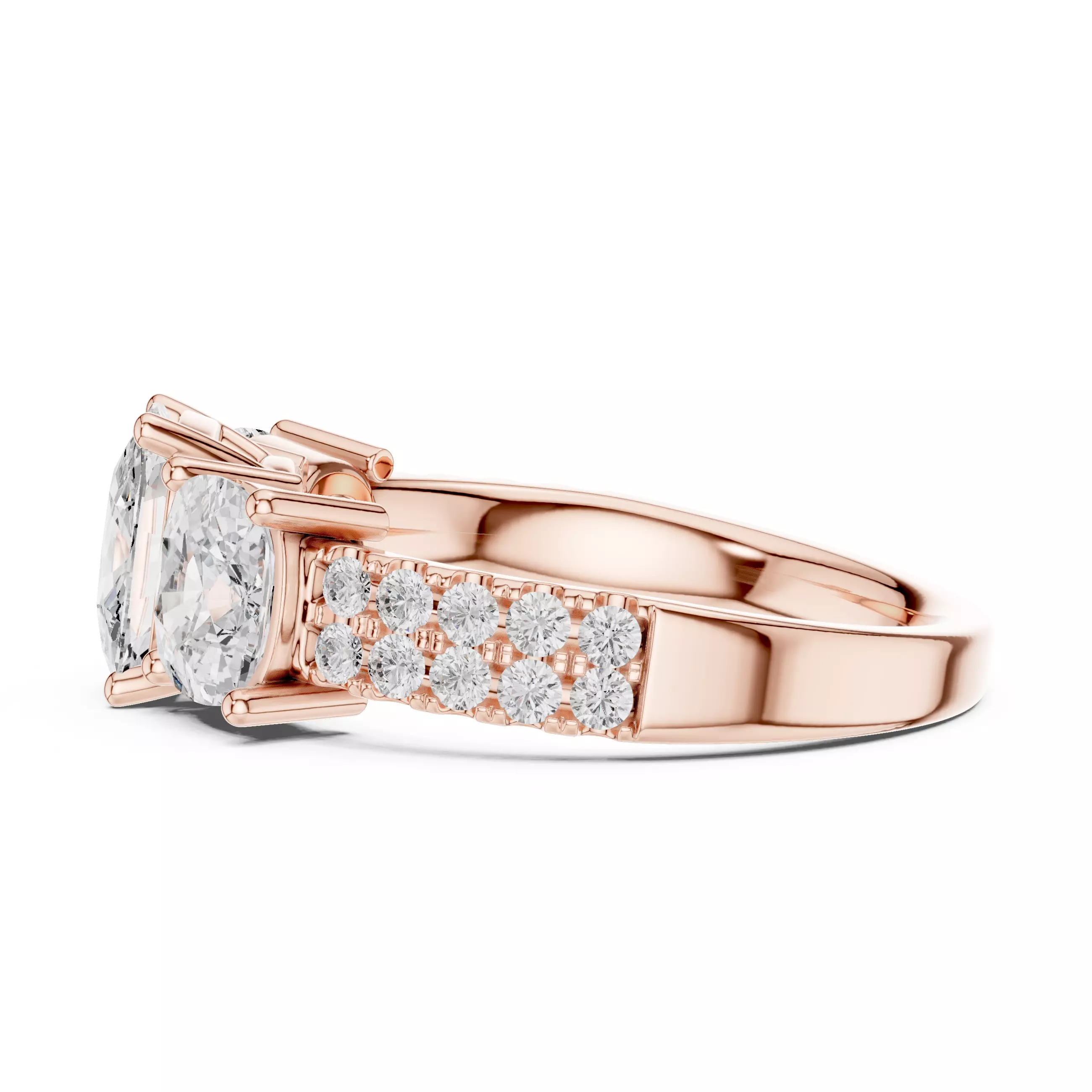 Solitaire Ring 3dm stl renders animation videos details 3D print model_10