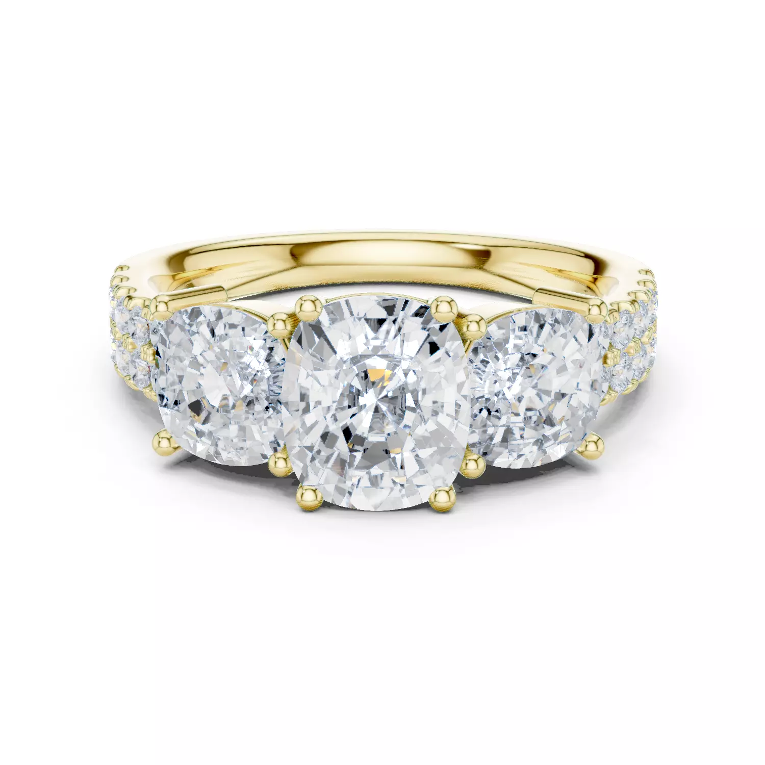 Solitaire Ring 3dm stl renders animation videos details 3D print model_2