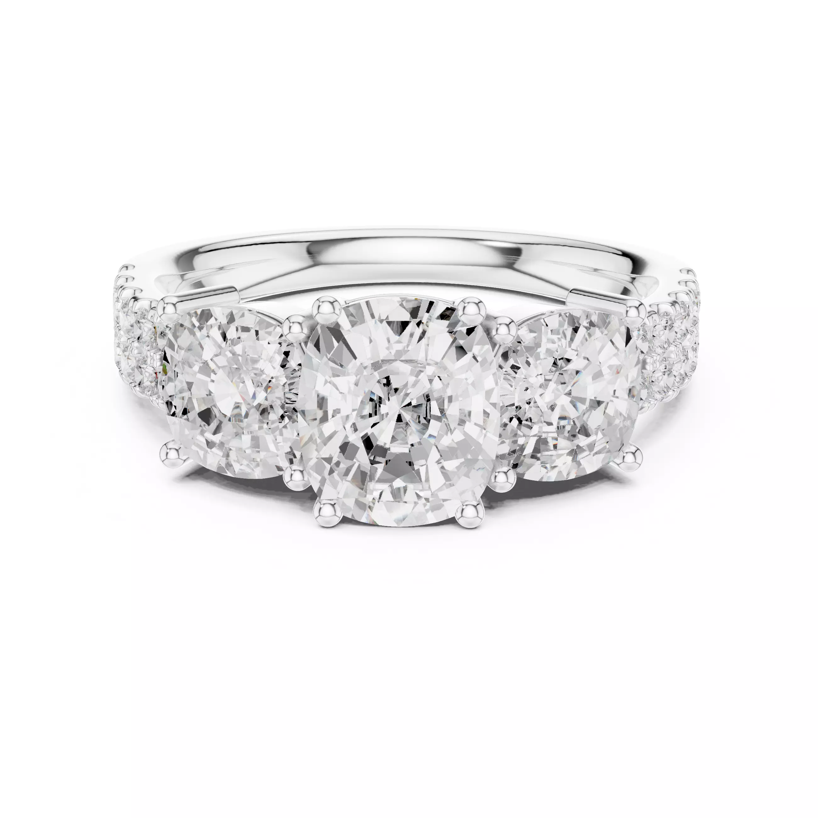 Solitaire Ring 3dm stl renders animation videos details 3D print model_13